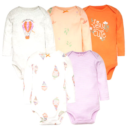 3-5 PCS/LOT Soft Cotton Baby Bodysuits Long Sleeve Newborn Baby Clothing Set Christmas Baby Girls Boys Clothes Infant Jumpsuit
