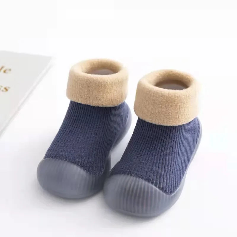 New Thickened Kids Socks Shoes Winter Super Warm Baby Toddler Boots Boys Girl Sneakers Newborn Indoor Shoes Floor Footwear Shoes