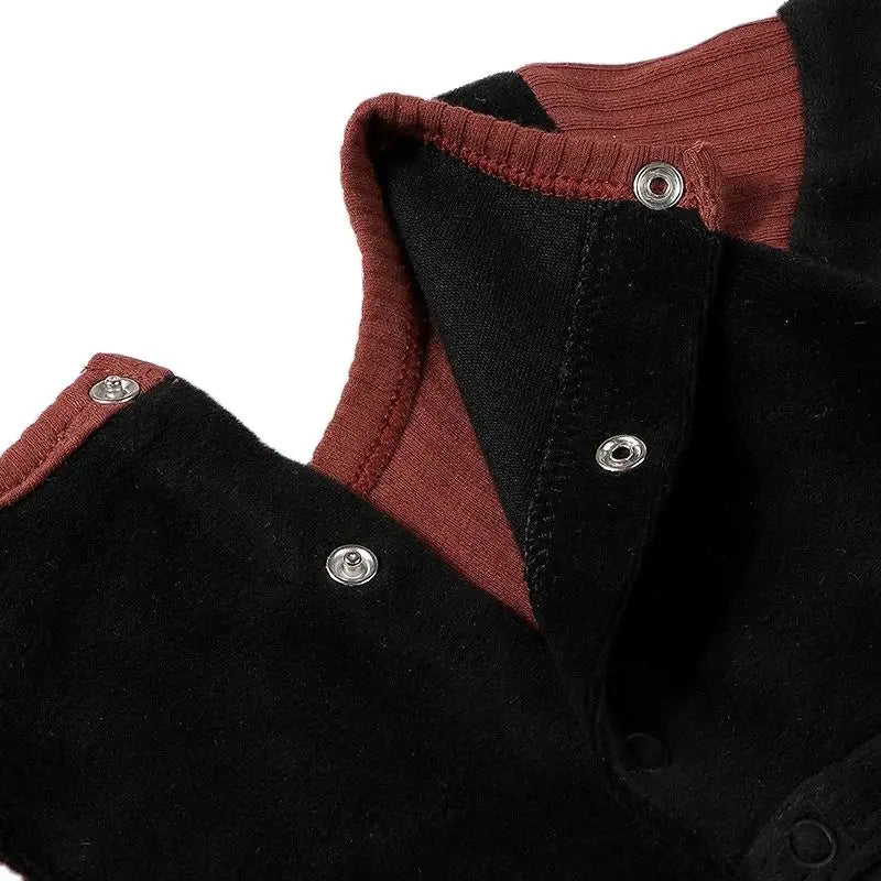 Baby Romper Pyjamas Kids Clothes Long Sleeves Children Clothing Velour and Rib Baby Overalls Boy and Girl Clothes Footies Romper