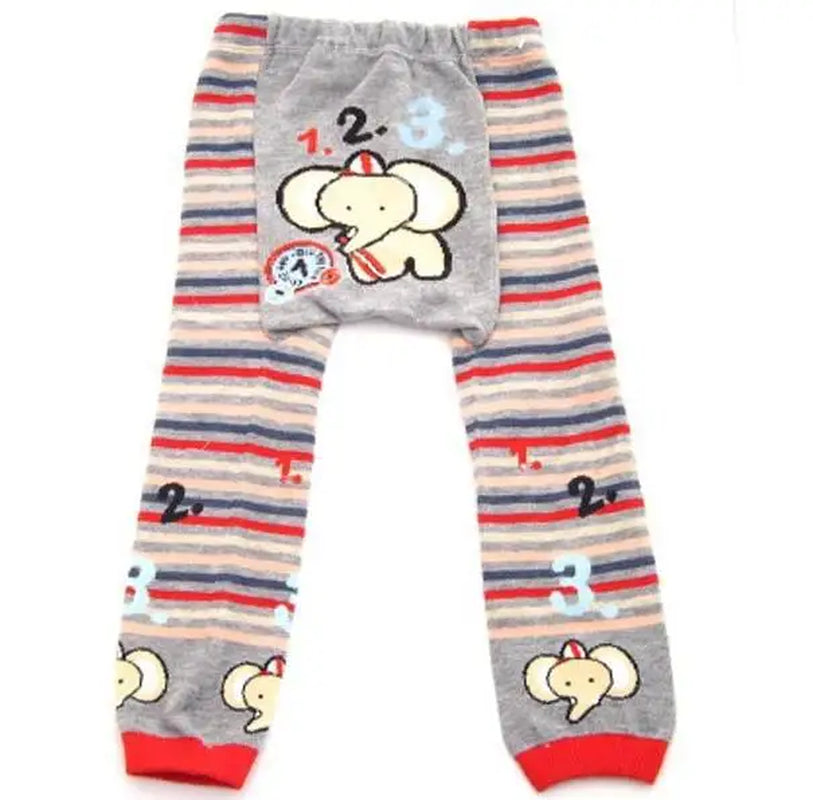 Casual Baby Boy Pants Pant Children Tights Animal Stripe Baby Girls Leggings Boys Pant Trousers Newborn Clothes