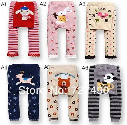 Casual Baby Boy Pants Pant Children Tights Animal Stripe Baby Girls Leggings Boys Pant Trousers Newborn Clothes