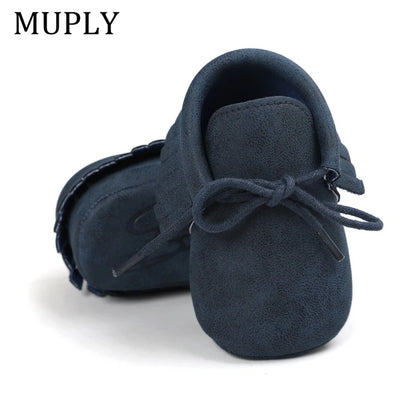 Hot Baby Shoes New Autumn/Spring Newborn Boys Girls Toddler Shoes PU Leather Baby Moccasins Sequin Casual Sneakers 0-18M
