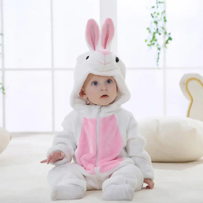 Baby Rompers Winter Kigurumi Lion Costume for Girls Boy Toddler Animal Jumpsuit Infant Clothes Pyjama Kids Overalls Ropa Bebes