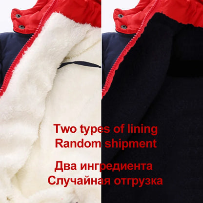 New Fashion Baby Winter&Autumn Clothes Newborn Infant Jumpsuit inside Fleece Rompers Autumn Overalls Children Outerwear