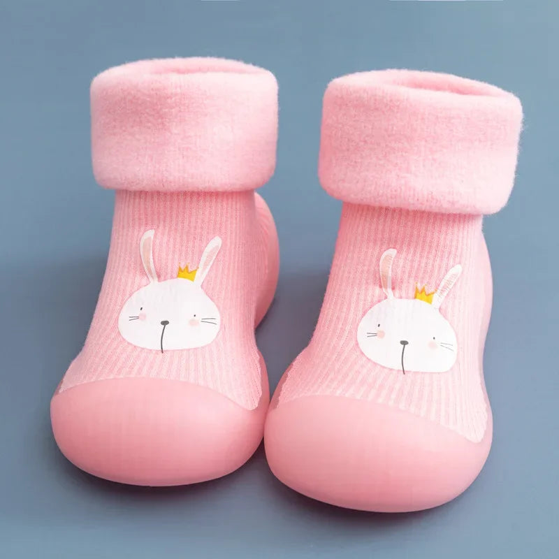 New Thickened Kids Socks Shoes Winter Super Warm Baby Toddler Boots Boys Girl Sneakers Newborn Indoor Shoes Floor Footwear Shoes
