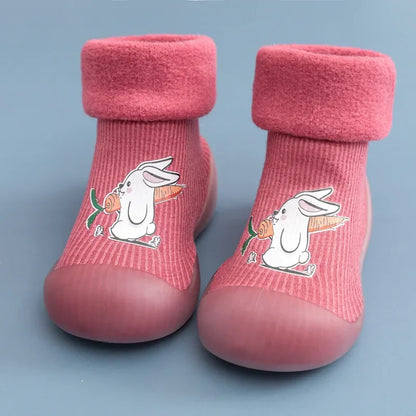 New Thickened Kids Socks Shoes Winter Super Warm Baby Toddler Boots Boys Girl Sneakers Newborn Indoor Shoes Floor Footwear Shoes