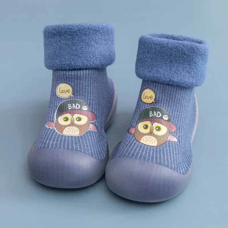 New Thickened Kids Socks Shoes Winter Super Warm Baby Toddler Boots Boys Girl Sneakers Newborn Indoor Shoes Floor Footwear Shoes