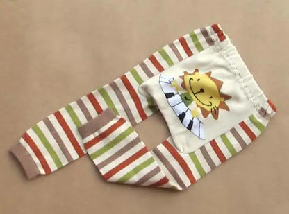 Casual Baby Boy Pants Pant Children Tights Animal Stripe Baby Girls Leggings Boys Pant Trousers Newborn Clothes