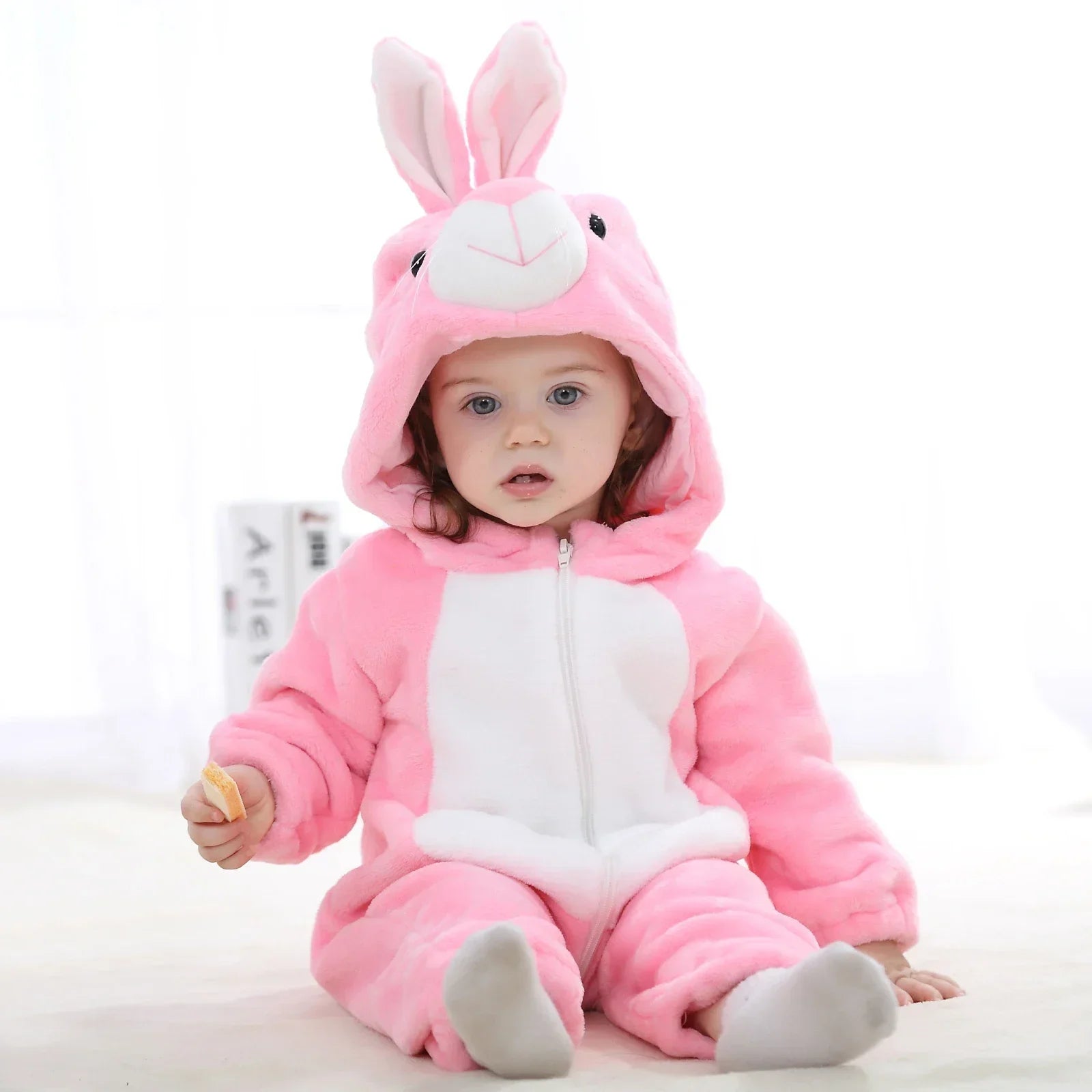 Baby Rompers Winter Kigurumi Lion Costume for Girls Boy Toddler Animal Jumpsuit Infant Clothes Pyjama Kids Overalls Ropa Bebes
