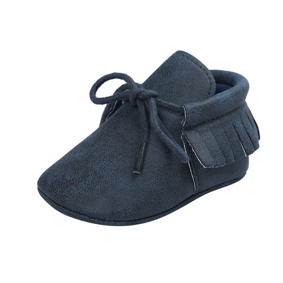 Hot Baby Shoes New Autumn/Spring Newborn Boys Girls Toddler Shoes PU Leather Baby Moccasins Sequin Casual Sneakers 0-18M