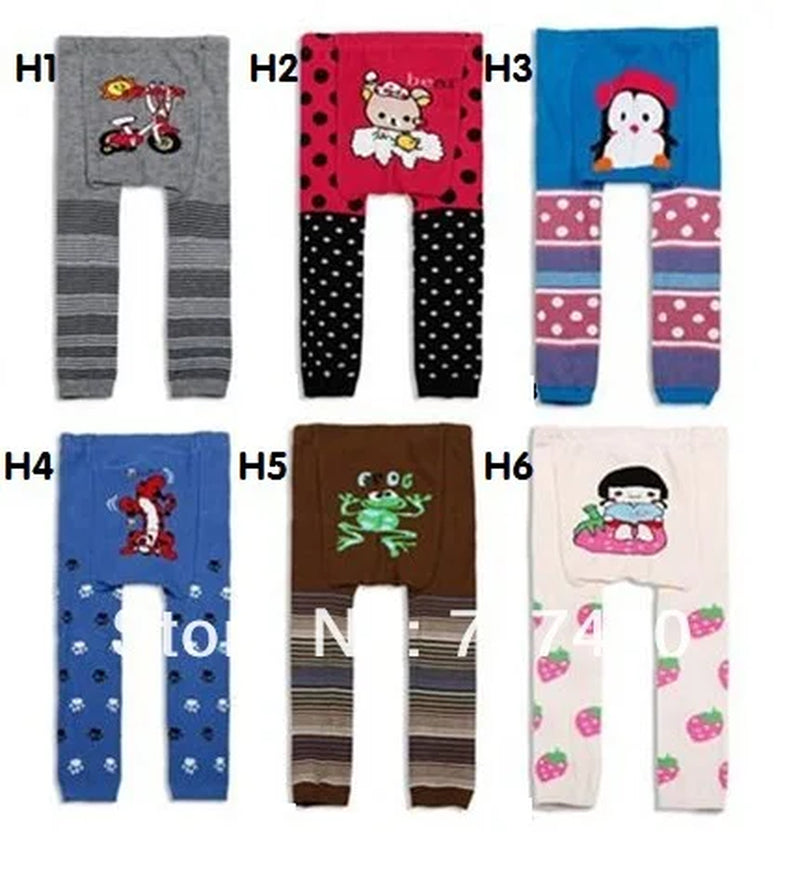Casual Baby Boy Pants Pant Children Tights Animal Stripe Baby Girls Leggings Boys Pant Trousers Newborn Clothes