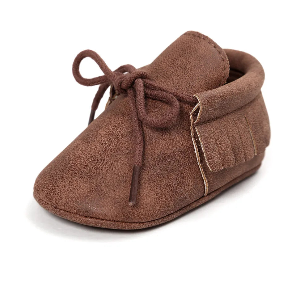 Hot Baby Shoes New Autumn/Spring Newborn Boys Girls Toddler Shoes PU Leather Baby Moccasins Sequin Casual Sneakers 0-18M
