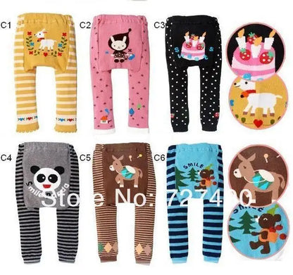 Casual Baby Boy Pants Pant Children Tights Animal Stripe Baby Girls Leggings Boys Pant Trousers Newborn Clothes