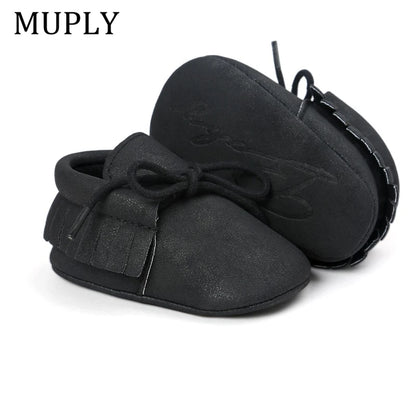 Hot Baby Shoes New Autumn/Spring Newborn Boys Girls Toddler Shoes PU Leather Baby Moccasins Sequin Casual Sneakers 0-18M