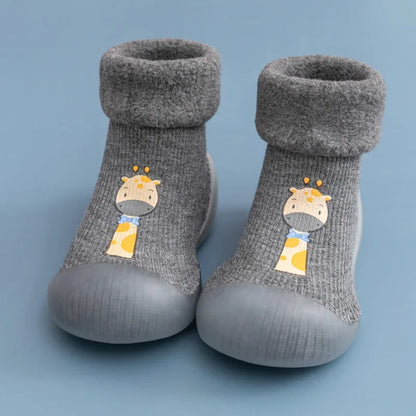 New Thickened Kids Socks Shoes Winter Super Warm Baby Toddler Boots Boys Girl Sneakers Newborn Indoor Shoes Floor Footwear Shoes