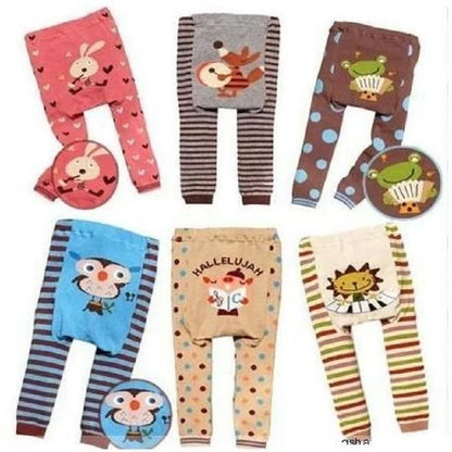 Casual Baby Boy Pants Pant Children Tights Animal Stripe Baby Girls Leggings Boys Pant Trousers Newborn Clothes