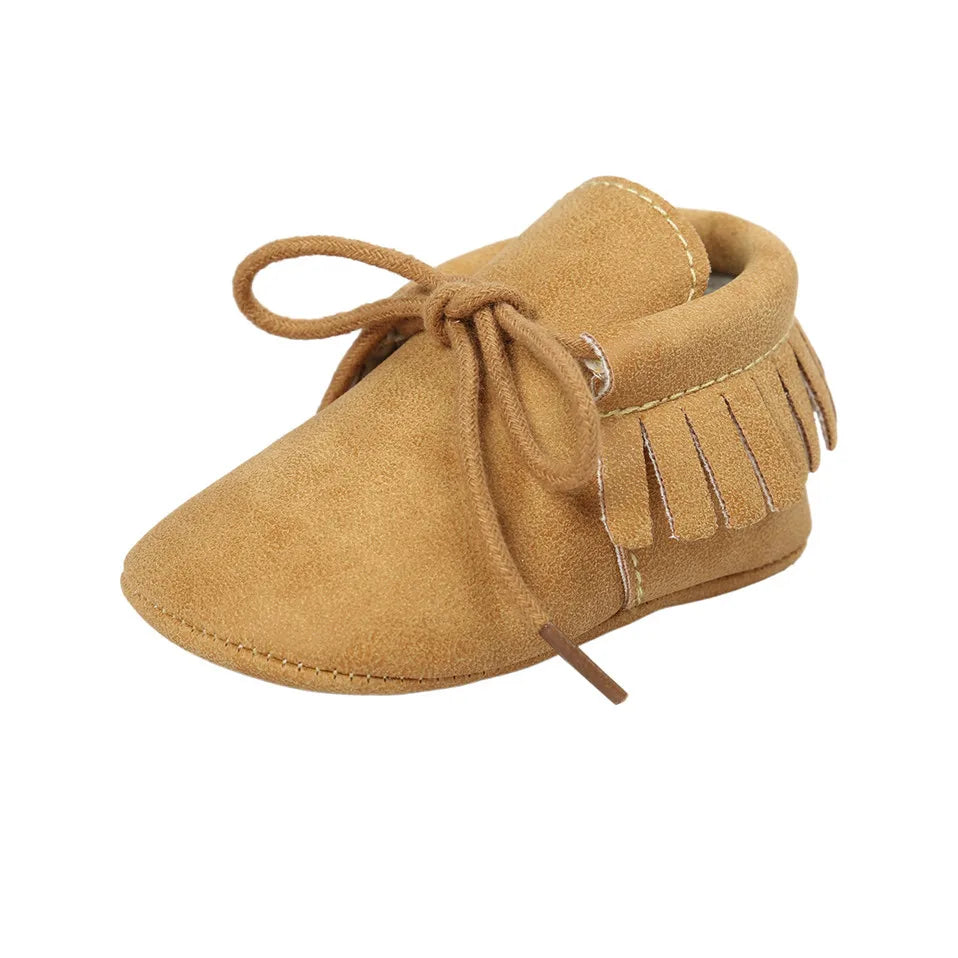 Hot Baby Shoes New Autumn/Spring Newborn Boys Girls Toddler Shoes PU Leather Baby Moccasins Sequin Casual Sneakers 0-18M
