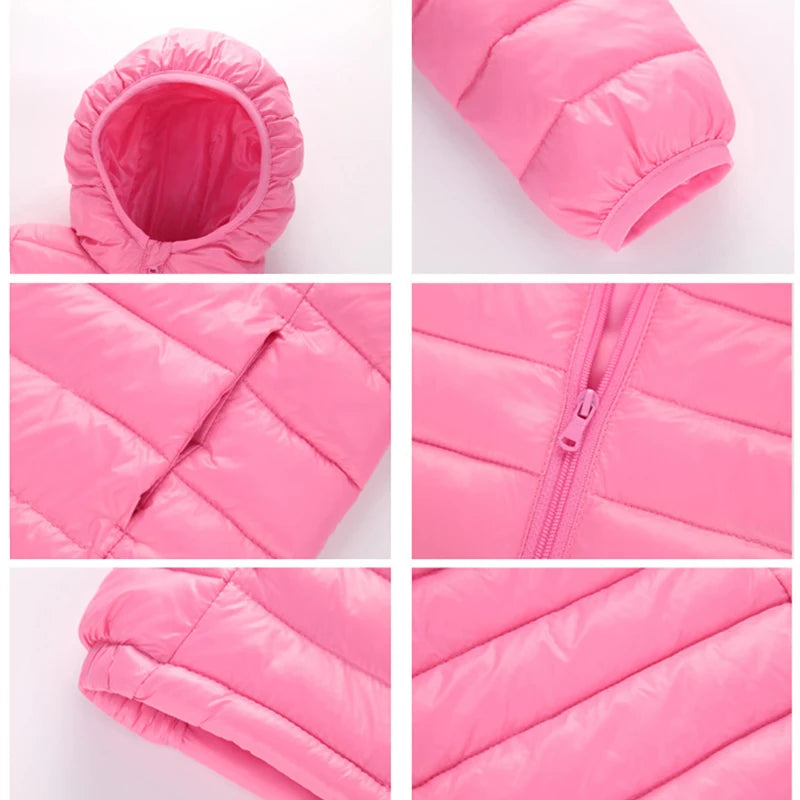 2-12 Years Autumn Winter Kids down Jackets for Girls Children Clothes Warm down Coats for Boys Toddler Girls Outerwear Clothes