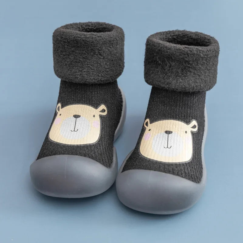 New Thickened Kids Socks Shoes Winter Super Warm Baby Toddler Boots Boys Girl Sneakers Newborn Indoor Shoes Floor Footwear Shoes